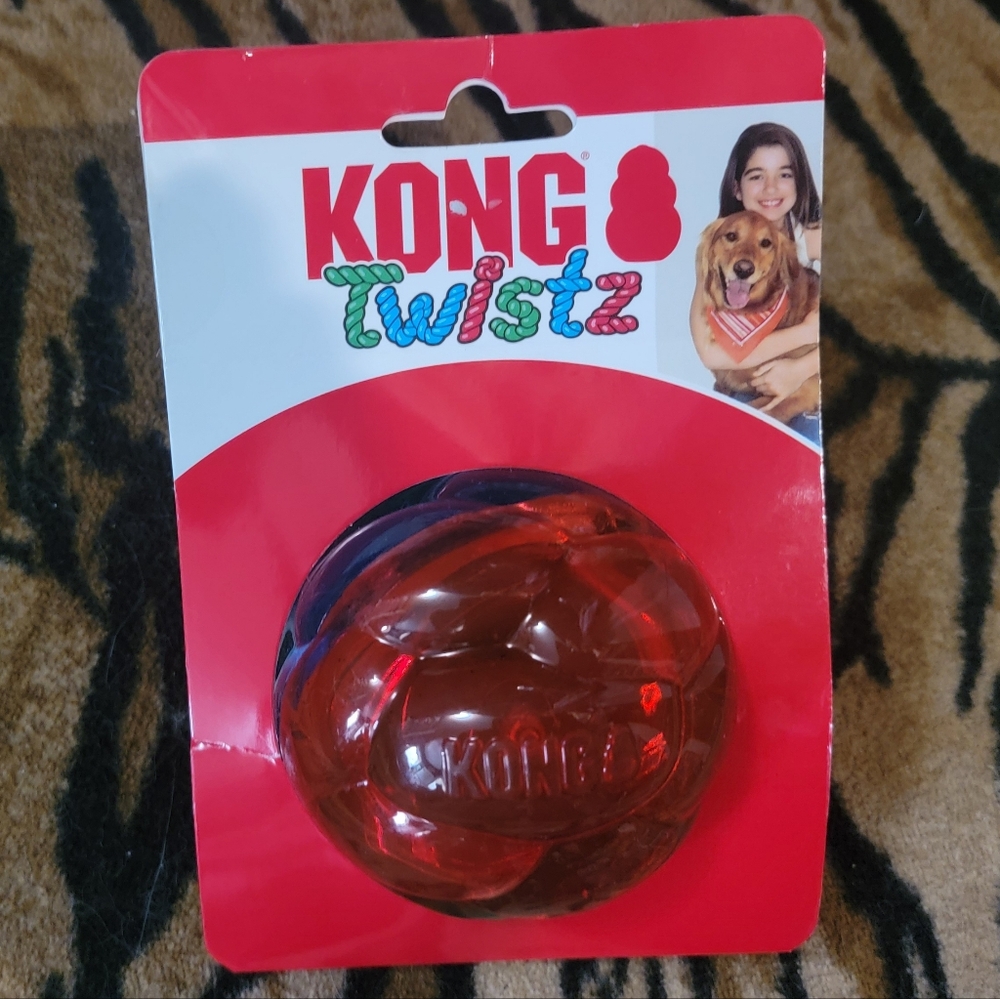 KONG Dog Twistz Ball Sz Large Ea.